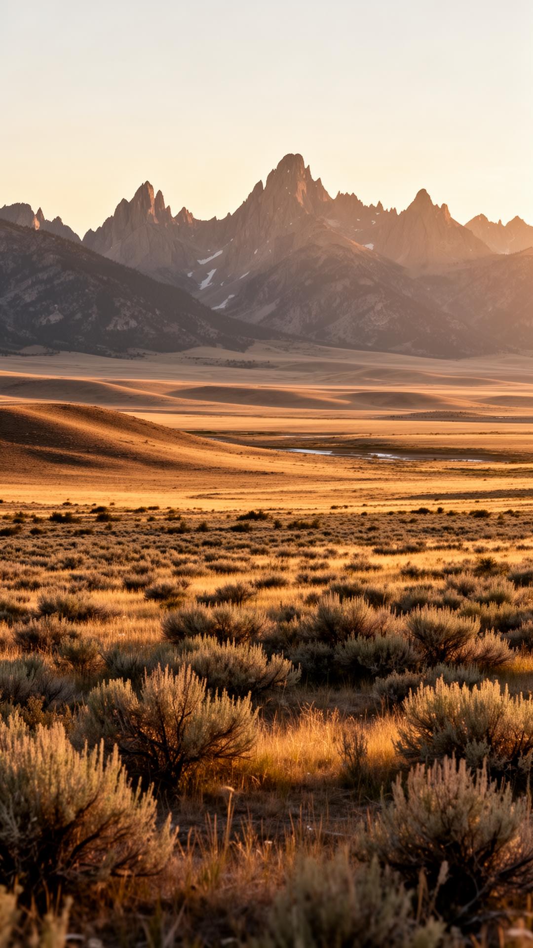 Wyoming basin at golden hour near the CK Gold project